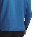 Under Armour Drive Pro Hybrid 1/2 Zip Pullover - Aegean Blue/White
