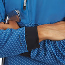 Under Armour Drive Pro Hybrid 1/2 Zip Pullover - Aegean Blue/White