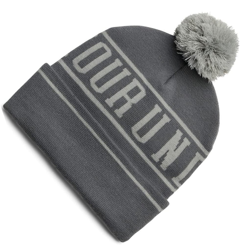 Under Armour Halftime Pom Pom Beanie - Clay Green/Titanium/Titanium