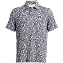 Under Armour Playoff 3.0 Printed Polo Shirt - Midnight Navy/Midnight Navy