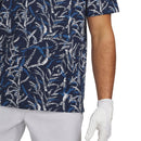 Under Armour Playoff 3.0 Printed Polo Shirt - Midnight Navy/Aegean Blue/Halo Grey