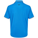 Under Armour Playoff 3.0 Rib Polo Shirt - Blue Atlantis/White/Midnight Navy