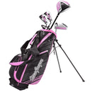 MacGregor V-MAX Junior 5-Piece Stand Bag Package Set - Pink (Ages 6-8)