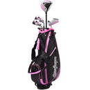 MacGregor V-MAX Junior 5-Piece Stand Bag Package Set - Pink (Ages 6-8)