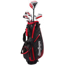 MacGregor V-MAX Junior 5-Piece Stand Bag Package Set - Red (Ages 6-8)