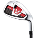 MacGregor V-MAX Junior 5-Piece Stand Bag Package Set - Red (Ages 6-8)