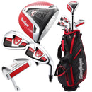 MacGregor V-MAX Junior 5-Piece Stand Bag Package Set - Red (Ages 6-8)
