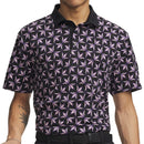 Under Armour ArmourDry Printed Polo Shirt - Black/Posh Pink/White