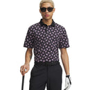 Under Armour ArmourDry Printed Polo Shirt - Black/Posh Pink/White