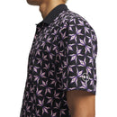 Under Armour ArmourDry Printed Polo Shirt - Black/Posh Pink/White