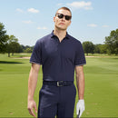 Under Armour ArmourDry Pique Polo Shirt - Midnight Navy/Prime Pink/Prime Pink