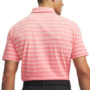 Under Armour ArmourDry Stripe Polo Shirt - Posh Pink/Midnight Navy