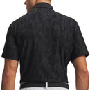 Under Armour ArmourDry Jacquard Polo Shirt - Black/Anthracite/Halo Gray