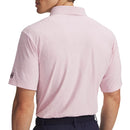 Under Armour ArmourDry Jacquard Polo Shirt - Prime Pink/Pink Dusk/Midnight Navy