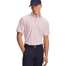 Under Armour ArmourDry Jacquard Polo Shirt - Prime Pink/Pink Dusk/Midnight Navy