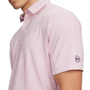Under Armour ArmourDry Jacquard Polo Shirt - Prime Pink/Pink Dusk/Midnight Navy