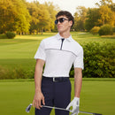 Under Armour ArmourDry Horizon Polo Shirt - White/Midnight Navy/Midnight Navy