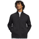 Under Armour Drive Wind Full Zip Top - Black/Black/White