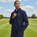 Under Armour Matchplay 1/4 Zip Top - Academy/White