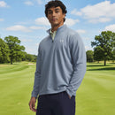 Under Armour Matchplay 1/4 Zip Top - Blue Wind/White