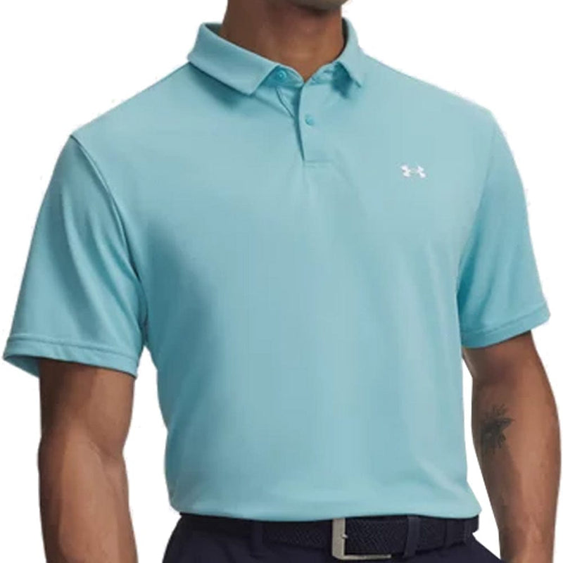 Under Armour T2G Pique Polo Shirt - Blue Haze/White