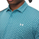 Under Armour T2G Printed Polo Shirt - Boundless Blue/Blue Haze/White