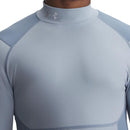 Under Armour Coldgear Elite Comp Mock - Blue Fog/Blue Wind/Reflective