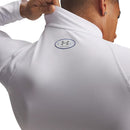 Under Armour Coldgear Elite Comp Mock - White/Halo Grey/Reflective