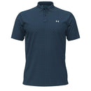 Under Armour T2G Printed Polo Shirt - Midnight Navy/Boundless Blue/White