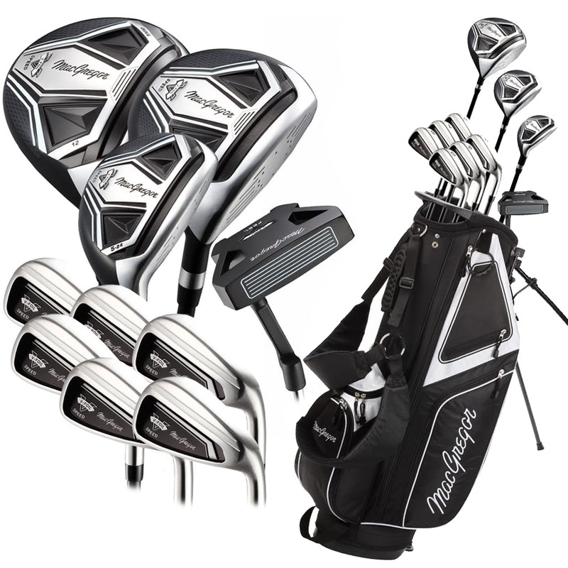 MacGregor V-Foil Speed 11-Piece Stand Bag Package Set - Ladies/Youth