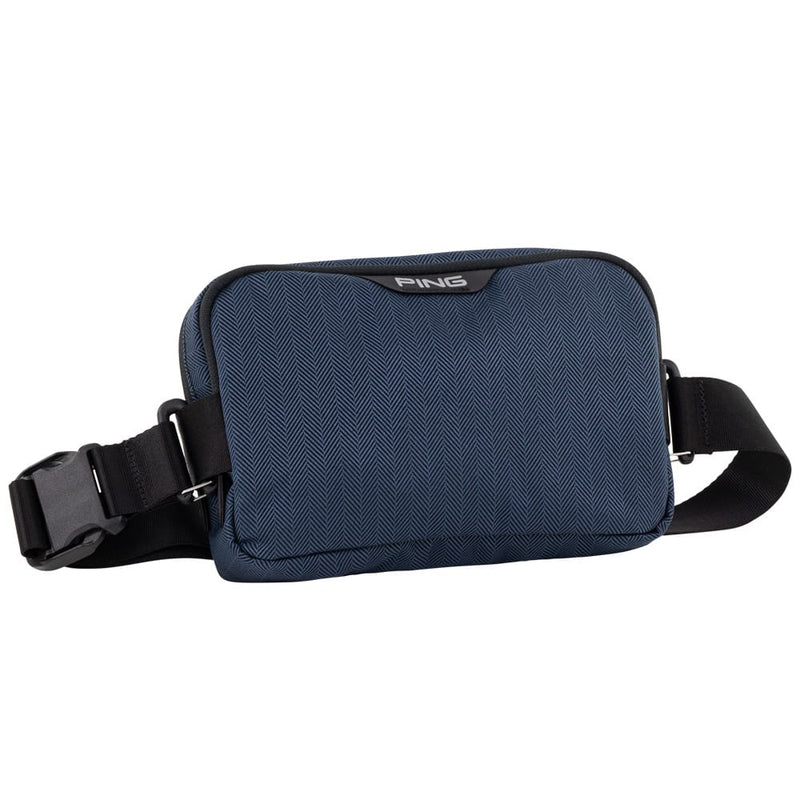 Ping Valuables Pouch - Navy Herringbone