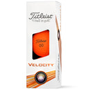 Titleist Velocity Golf Balls - Orange - 12 Pack