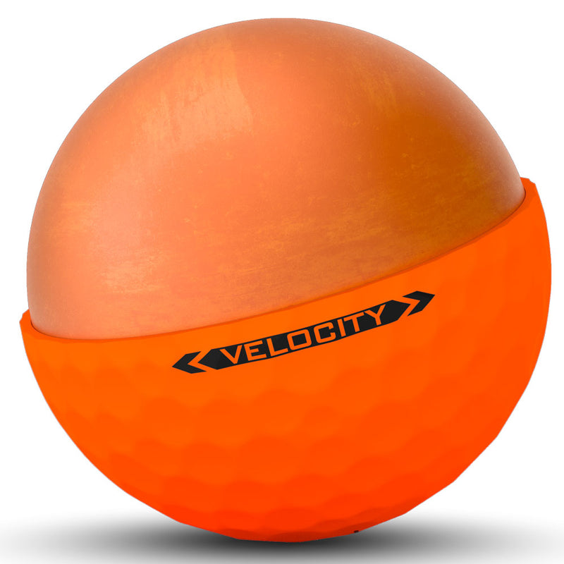 Titleist Velocity Golf Balls - Orange - Double Dozen