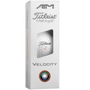 Titleist Velocity AIM Performance Golf Balls - White - 12 Pack