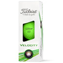 Titleist Velocity Golf Balls - Green - Double Dozen
