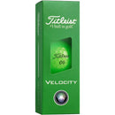 Titleist Velocity Golf Balls - Green - 12 Pack