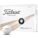 Titleist Velocity Golf Balls - White - 12 Pack