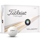 Titleist Velocity Golf Balls - White - 12 Pack