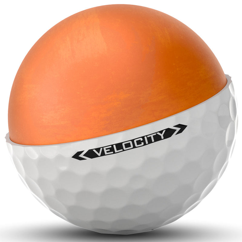 Titleist Velocity Golf Balls - White - Double Dozen