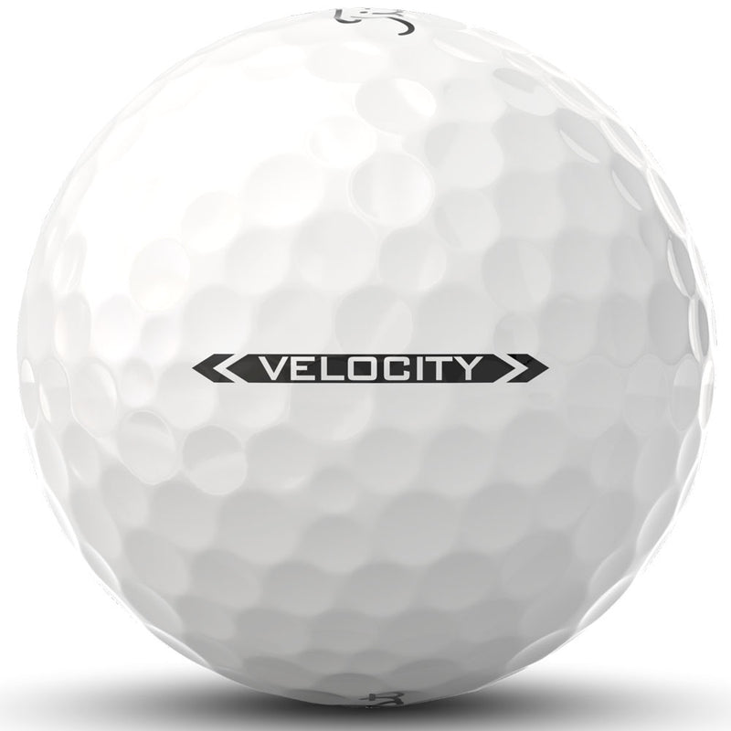 Titleist Velocity Golf Balls - White - Double Dozen