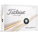 Titleist Velocity Golf Balls - White - 12 Pack
