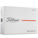 Titleist Velocity Golf Balls - White - 12 Pack
