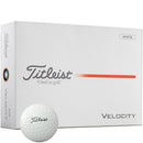 Titleist Velocity Golf Balls - White - 12 Pack