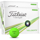 Titleist Velocity Golf Balls - Green - Double Dozen