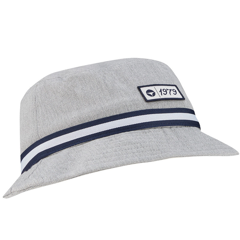 TaylorMade Vintage Twill Bucket Hat - Grey