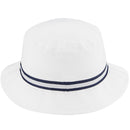 TaylorMade Vintage Twill Bucket Hat - White