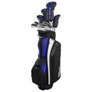 Wilson Player Fit 12-Piece Stand Bag Package Set - Steel +1" Longer