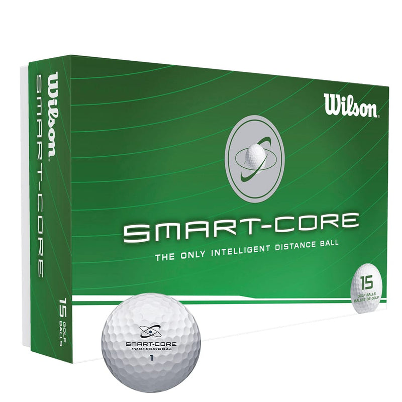 Wilson Smart Core Pro Distance Golf Balls '26 - White - 15 Pack