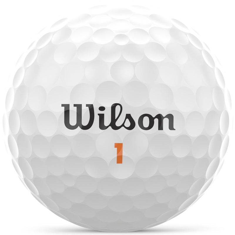 Wilson Tour Velocity Distance Golf Balls - White - 15 Pack