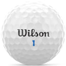 Wilson Tour Accuracy Golf Balls - White - 15 Pack